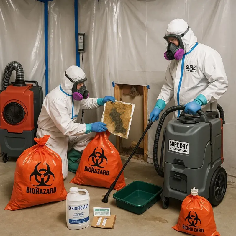 Contaminated Water Handling Protocols process in Bull Run, VA